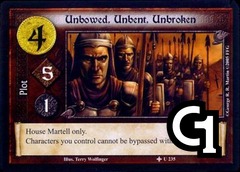 Unbowed, Unbent, Unbroken